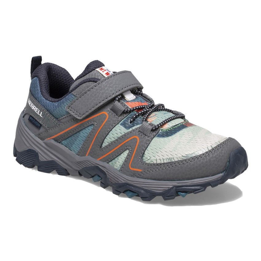 Basket Merrell Trail Quest Print Grise Enfant | E.K.GDOQ